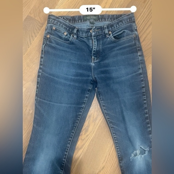 Ralph Lauren green Label Women's low rise boot cup Jean size 8P. F - Picture 3 of 9